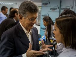 Alegan que el partido Mesa de la Unidad Democrática (MUD) incluyó firmas de fallecidos, menores de edad y convictos. EFE / M. Gutiérrez
