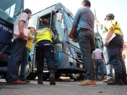 Entre los aspectos a verificar se encuentra documentación dle chofer, condiciones del autobús y accesorios como cámaras de video. EL INFORMADOR / ARCHIVO