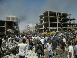 Autoridades confirmaron la explosión de un coche bomba en el barrio oeste de Qameshli. AFP / D. Souleiman