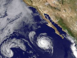 La formación de este huracán estableció un nuevo récord, ya que sólo en el mes de julio se registraron cinco ciclones en el Pacífico. AFP /