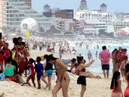 La Riviera Maya atraviesa por segundo año consecutivo una temporada alta de vacaciones de verano. EFE / ARCHIVO