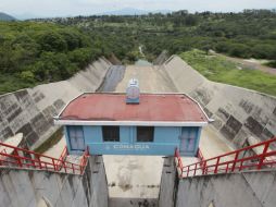 Presa Solís. Hace un año, las presas que desfogan hacia el lago estaban a 80% de su nivel de almacenamiento; en éste están a 55%.  /