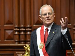Kuczynski tomará juramento a su primer gabinete de ministros en el Palacio de Gobierno. AFP / C. Bouroncle
