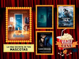 Estos son algunos de los estrenos de la semana. ESPECIAL /