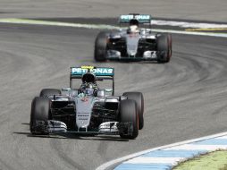 El subcampeón en 2015 marcó el ritmo en casa. Detuvo el crono tres décimas de distancia con respecto a Hamilton. AP / J. Meyer