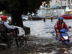 Las lluvias de los últimos días han causado severos daños en la ZMG. EL INFORMADOR / ARCHIVO