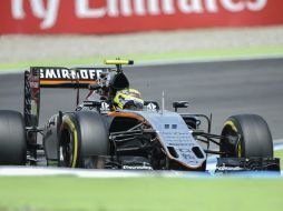 Sergio Pérez en el circuito de Hockenheim. EFE / W. Kastl