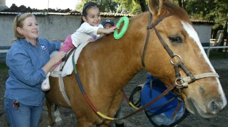 En el lugar, comenta un terapeuta, tienen programas de tratamiento, de estimulación temprana y de equitación. EL INFORMADOR / ARCHIVO