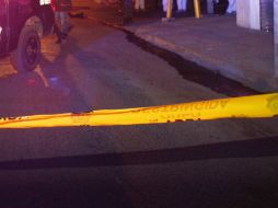 El lugar donde fueron ejecutadas las siete personas, fue acordonado por elementos de las policías municipal. EL INFORMADOR / ARCHIVO