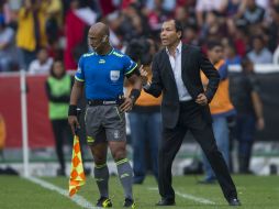 El 'Profre' Cruz puntualizó que no hablará en todo el torneo del trabajo de los árbitros. MEXSPORT / C. de Marchena