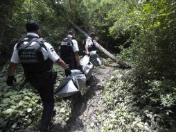 Al lugar del hecho arribaron policías para realizar las primeras investigaciones. AFP / P. Pardo