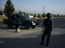 Autoridades felicitaron a las fuerzas especiales de la Policía afgana por su rápida respuesta al ataque. AFP / W. Kohsar