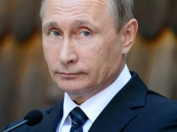 ''Escucha Putin, llegaremos a Rusia y los mataremos en casa'', dice la gabración dedicada al líder europeo. AFP / J. Makovec