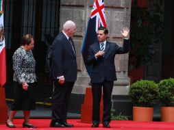 El Ejecutivo federal expone que el intercambio comercial entre México y Australia es de mil 600 millones de dólares. EFE / M. Guzmán