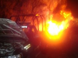 Vecinos del lugar aseguraron que fueron jóvenes de entre 13 y 14 años que al ver sola la unidad le prendieron fuego. NTX / ARCHIVO