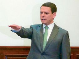 Jaime Hernández rinde potesta como director general de la CFE. CUARTOSCURO  /