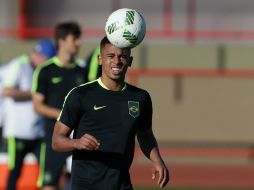 Jesus, que jugará con su Selección en los Juegos de Río, seguirá como cedido en el Palmeiras hasta enero. AP / E. Peres