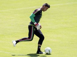 El arquero mexicano entrenando en Brasil previo al debut en Juegos Olímpicos. MEXSPORT / O.Martínez