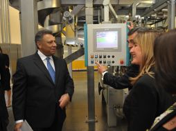 Juan González Moreno mantiene el paso de Gruma en el exterior. ESPECIAL /