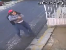 Uno de los ladrones forcejea con la propietaria mientras que el otro aprovecha para subir al vehículo y huir. YOUTUBE / Bitsenvideo