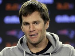 El cuatro veces ganador del Super Bowl se dirigió a los medios de comunicación este viernes. AP / S. Senne
