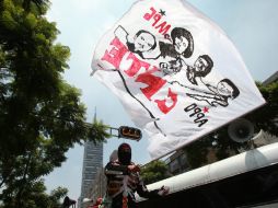 Los bloqueos que la CNTE ha realizado por 85 días en Chiapas, Guerrero y Oaxaca han ocasionado graves pérdidas económicas. EFE / ARCHIVO