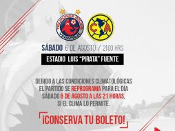 El cotejo de la jornada 4 se jugará este sábado en el Luis 'Pirata' Fuentes a las 21:00 horas. TWITTER / @ClubTiburones