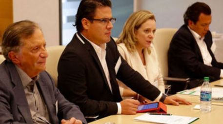 El gobernador Aristóteles Sandoval durante su gira de trabajo por California. ESPECIAL / FLICKR / Aristóteles Sandoval