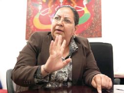 La presidenta perredista afirma que ''no debe haber acuerdos en lo oscurito''. SUN / ARCHIVO