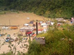 Enrique Peña Nieto señaló que son 10 personas fallecidas en Veracruz y 28 en Puebla. SUN / P. Morales