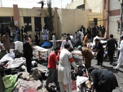 Tras la explosión se ha declarado el estado de emergencia en todos los hospitales de la ciudad. AFP / B. Khan