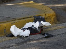 El accidente se registró al cruce de Santa Mónica con Juan Álvarez, en el Centro de Guadalajara. EL INFORMADOR / ARCHIVO