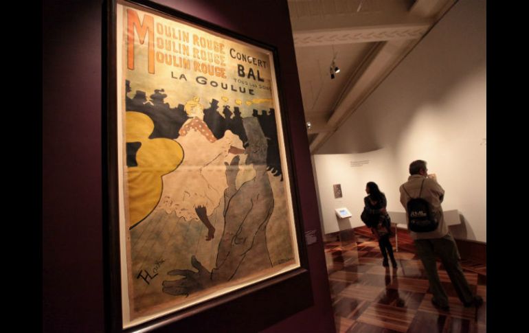 Henri de Toulouse-Lautrec es popular por sus carteles e ilustraciones que representan la atmósfera parisina del siglo XIX. EFE / S. Gutiérrez