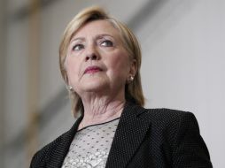 ''Trump se está escondiendo detrás de excusas falsas'', declaran en la campaña de Hillary. AFP / B. Pugliano