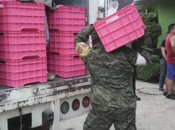 ''Earl'' ocasionó daños en estados como Veracruz y sus habitantes requieren de ayuda gubernamental. TWITTER / @JoseAMeadeK