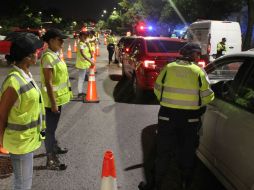 Este fin de semana fueron enviados al CURVA 82 automovilistas que dieron positivo en el alcoholimetro. ESPECIAL / Secretaría de Movilidad