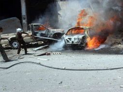 El objetivo fue civil, y la mayoría de las víctimas son miembros de los equipos de rescate y de la Defensa Civil. EFE / SYRIA CIVIL DEFENSE IDLIB