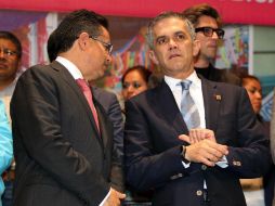 El jefe de gobierno, Miguel Ángel Mancera, adelanta que habrá más cambios en su gabinete. NTX / P. Sánchez Muñoz