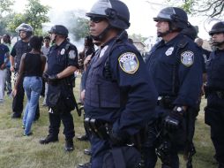 Se había requerido la intervención de cerca de 125 miembros de la Guardia Nacional del estado, pero no actuaron. AP / J. Phelps