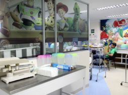 El área de pediatría se decoró con motivos infantiles para que los niños se sientan más cómodos. EL INFORMADOR / M. Vargas