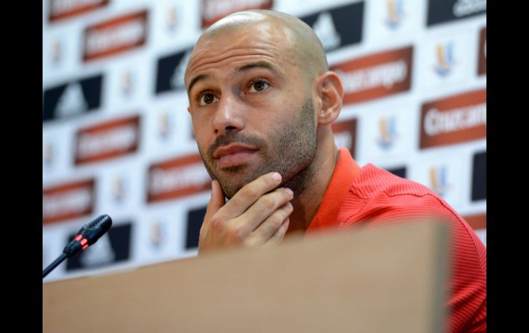 ''Siempre, cuando tienes una frustración tan grande, muchas veces piensas en dejarlo todo'', dice el argentino sobre Messi. AFP / J. Lago