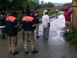 Los hogares se inundaron de agua y lodo de 50 a 80 centímetros, y reportaron daños en predios agrícolas y ganaderos. NTX / ESPECIAL
