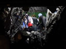 Las víctimas eran obreros que trabajaban en la remodelación de un estadio en la ciudad de Neiva. AFP / G. Villegas