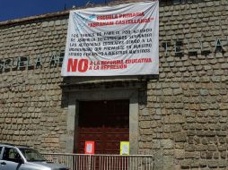 Los profesores aseguraron que la responsabilidad de que mañana no se reinicie el ciclo escolar será del gobierno federal. SUN / E. Hernández