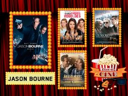 Estos son tan sólo algunos de los estrenos que llegan a la cartelera de cine este fin de semana. ESPECIAL /