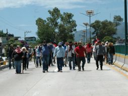 Maestros de la CETEG continúan con su lucha contra la reforma educativa. SUN / ARCHIVO