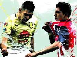 Silvio Romero y Ángel Zaldívar hand estacado en las ofensivas de sus equipos. EL INFORMADOR / Mexsport