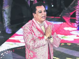 Juan Gabriel en su último concierto de palenque en Guadalajara, en 2014. EL INFORMADOR / E. Barrera