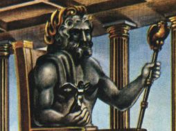 Zeus de Olimpia, una de las maravillas del mundo antiguo. Su copia medirá casi dos metros de altura. EL INFORMADOR / ARCHIVO