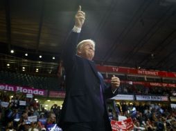 El aspirante republicano a la Casa Blanca tiene previsto dar a conocer su plan migratorio en un mitin en Arizona. AP / ARCHIVO